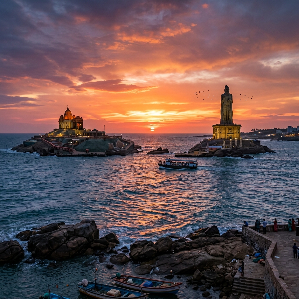 Kanyakumari: The Spectacular Land's End of India